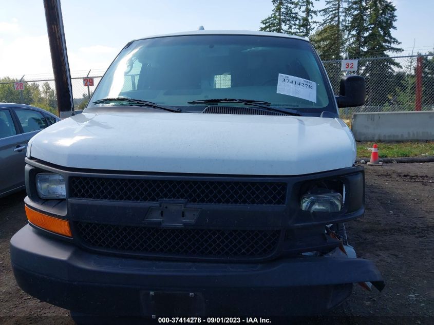 2014 CHEVROLET EXPRESS CARGO VAN - 1GCSGAFX8E1154102