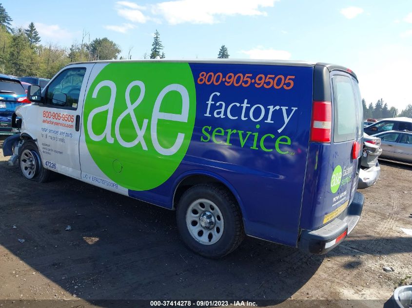 2014 CHEVROLET EXPRESS CARGO VAN - 1GCSGAFX8E1154102