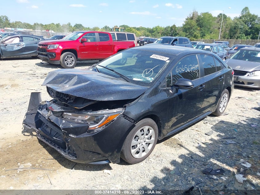 VIN JTDEPMAEXMJ128684 2021 TOYOTA COROLLA LE