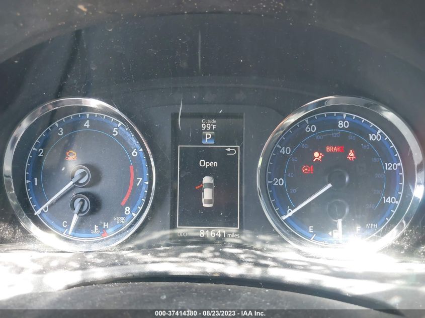 2019 TOYOTA COROLLA L/LE/SE/XLE/XSE - 2T1BURHE7KC141383