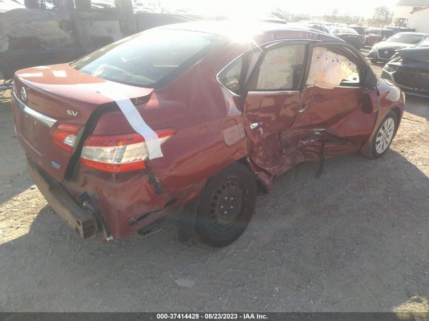 2014 NISSAN SENTRA S/FE+ S/SV/FE+ SV/SR/SL - 3N1AB7APXEL640958