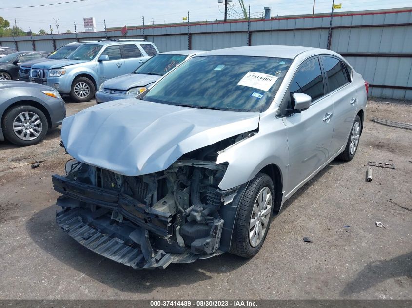 2016 NISSAN SENTRA S/SV/SR/SL - 3N1AB7AP7GY304092