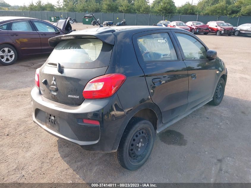 2018 MITSUBISHI MIRAGE ES - ML32A3HJ2JH013844