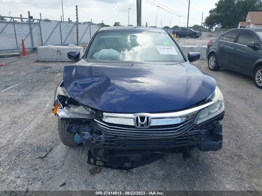 2016 HONDA ACCORD SEDAN LX - 1HGCR2F31GA136028
