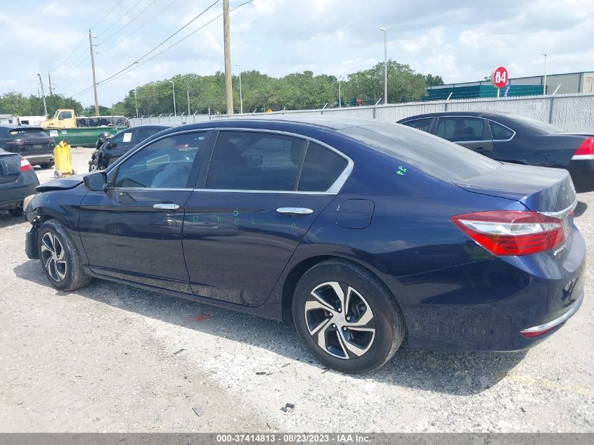 2016 HONDA ACCORD SEDAN LX - 1HGCR2F31GA136028