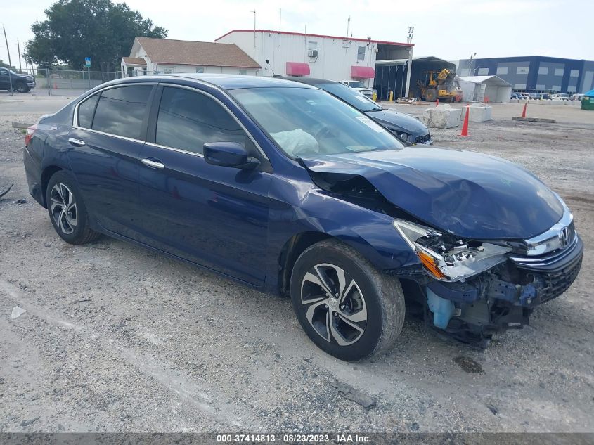 2016 HONDA ACCORD SEDAN LX - 1HGCR2F31GA136028