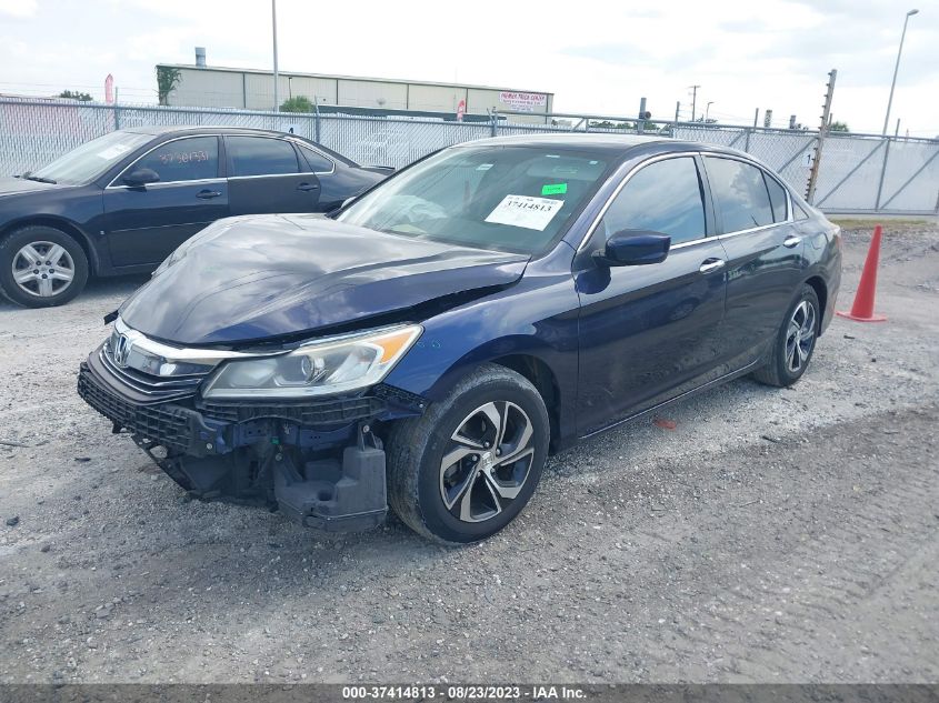 2016 HONDA ACCORD SEDAN LX - 1HGCR2F31GA136028
