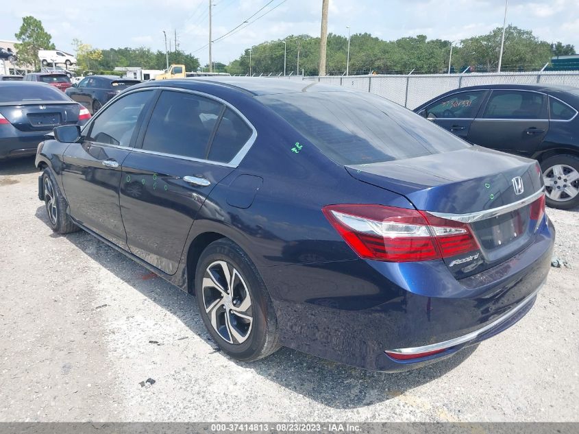 2016 HONDA ACCORD SEDAN LX - 1HGCR2F31GA136028