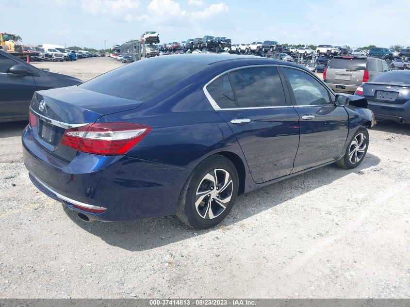 2016 HONDA ACCORD SEDAN LX - 1HGCR2F31GA136028