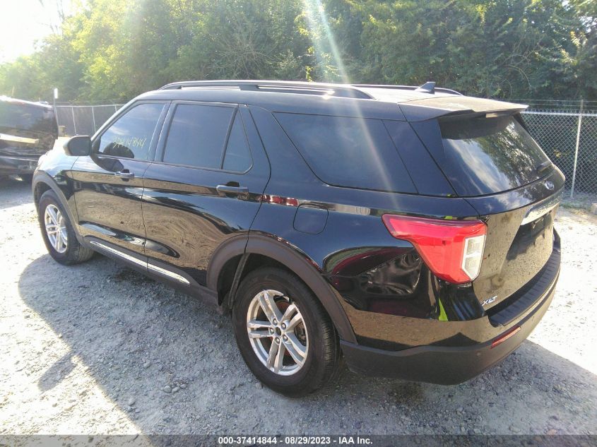 2022 FORD EXPLORER XLT - 1FMSK8DH3NGB99105