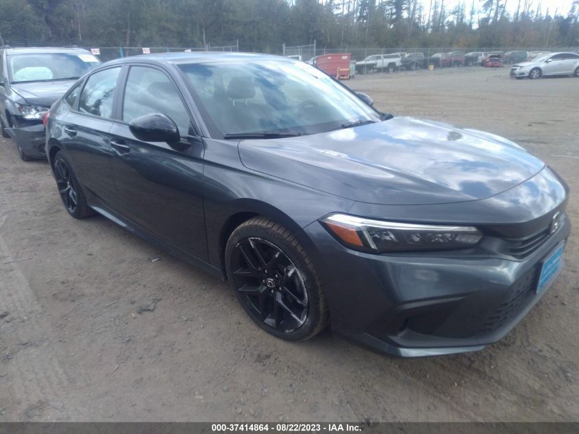 2022 HONDA CIVIC SEDAN SPORT - 2HGFE2F51NH510940