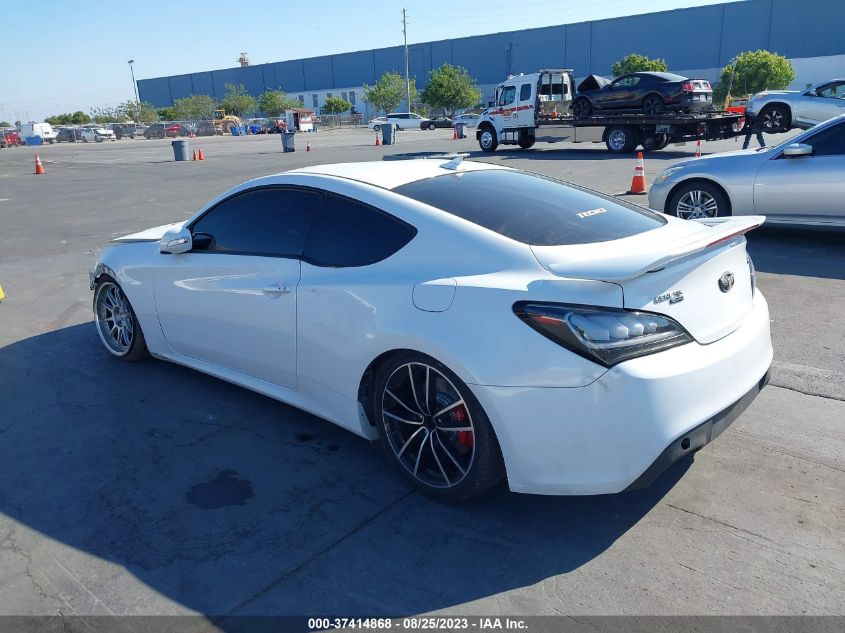 2015 HYUNDAI GENESIS  3.8 R-SPEC - KMHHU6KJ0FU126713