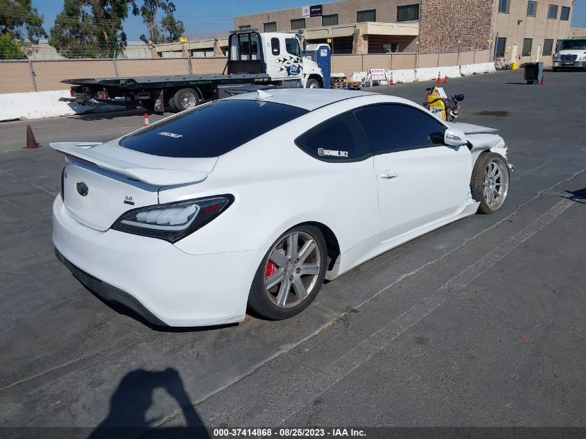 2015 HYUNDAI GENESIS  3.8 R-SPEC - KMHHU6KJ0FU126713