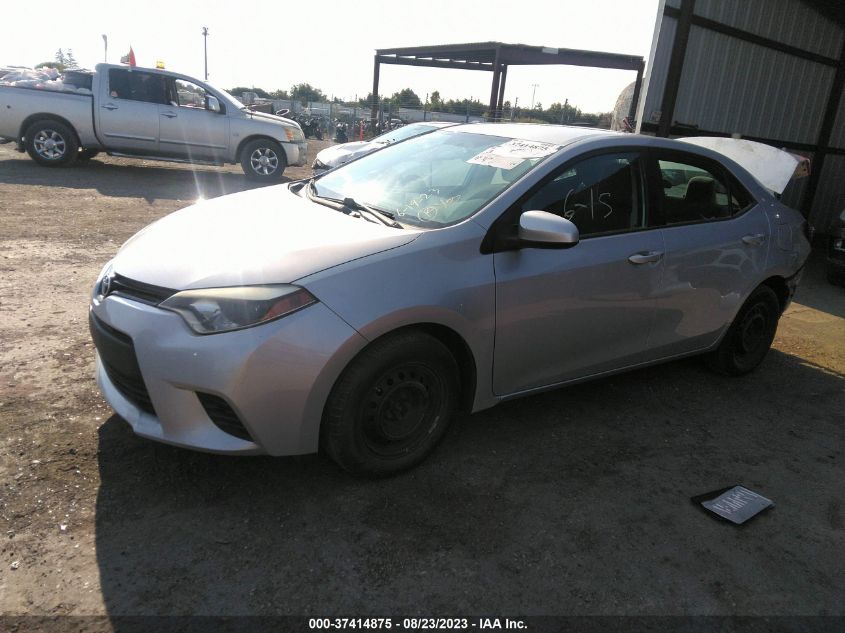 2014 TOYOTA COROLLA L/LE/S/S PLUS/LE PLUS - 5YFBURHE2EP113947