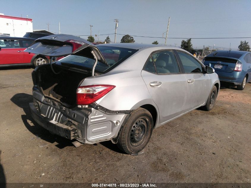 2014 TOYOTA COROLLA L/LE/S/S PLUS/LE PLUS - 5YFBURHE2EP113947