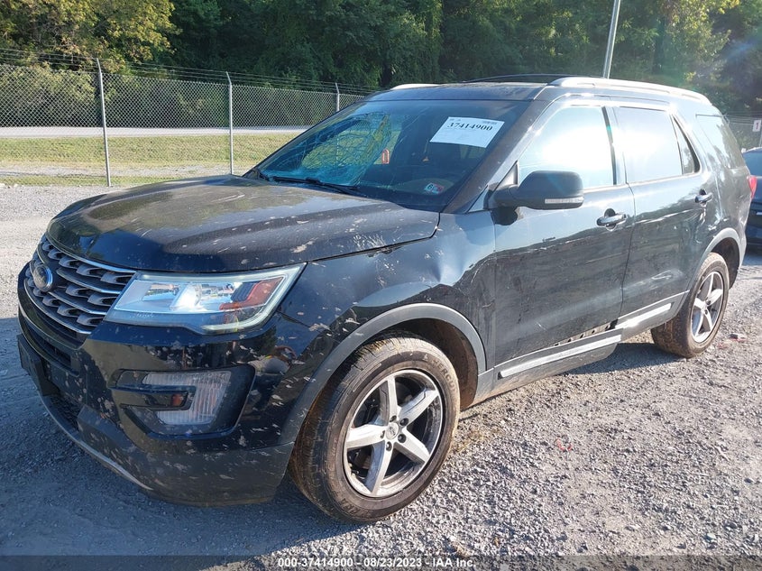 VIN 1FM5K8DH3HGC30807 2017 FORD EXPLORER XLT