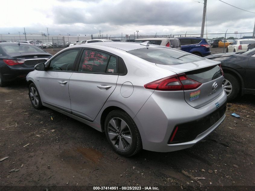 2019 HYUNDAI IONIQ PLUG-IN HYBRID - KMHC65LD4KU160252