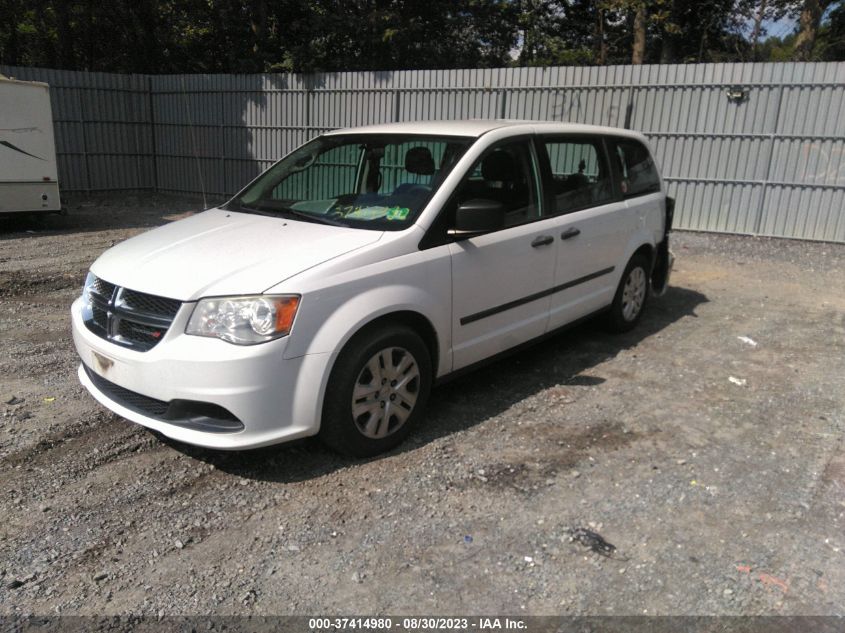 2014 DODGE GRAND CARAVAN AMERICAN VALUE PKG - 2C4RDGBG4ER451220