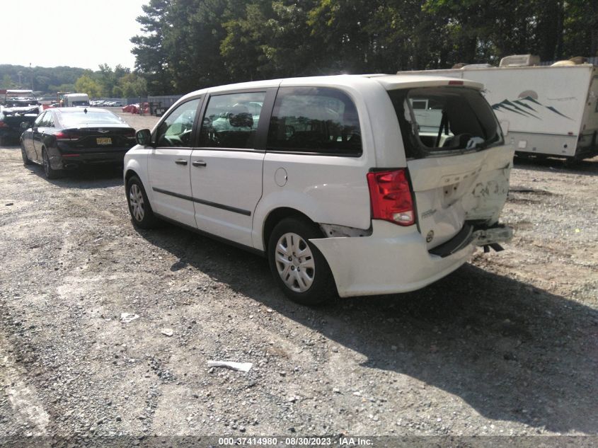 2014 DODGE GRAND CARAVAN AMERICAN VALUE PKG - 2C4RDGBG4ER451220