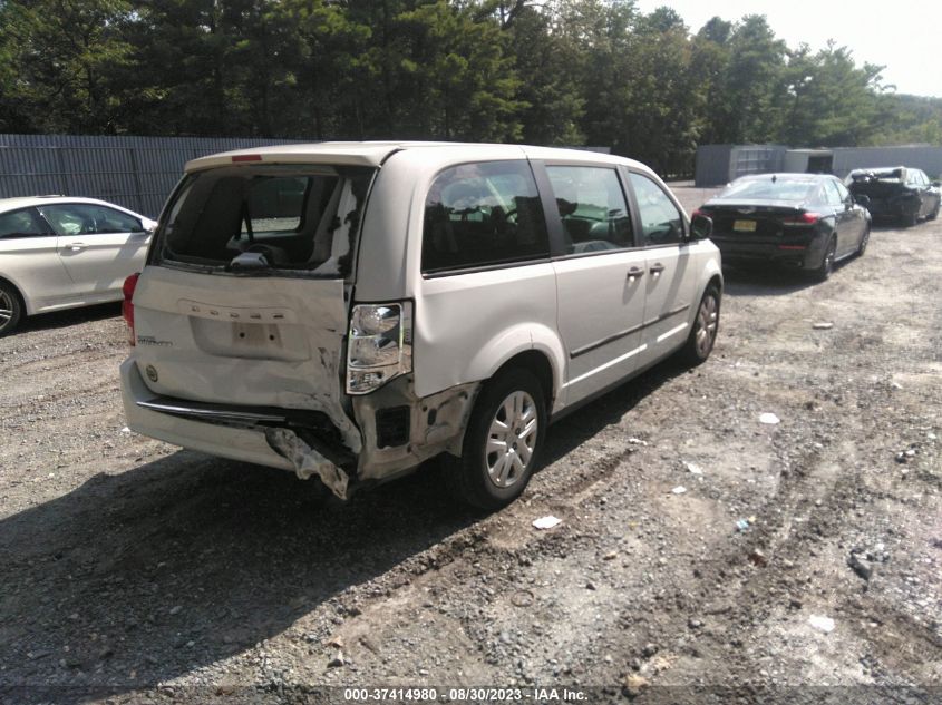 2014 DODGE GRAND CARAVAN AMERICAN VALUE PKG - 2C4RDGBG4ER451220