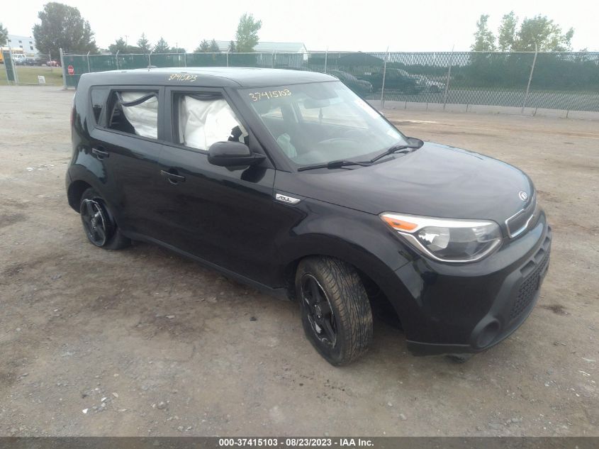 2015 KIA SOUL BASE - KNDJN2A27F7754210