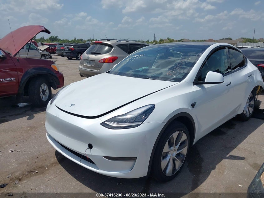 VIN 7SAYGDEE5PA144567 2023 TESLA MODEL Y LONG RANGE