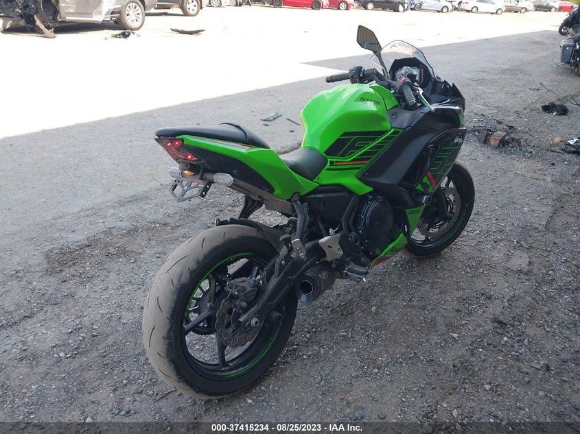 VIN ML5EXEP14PDA96504 2023 KAWASAKI EX650 P