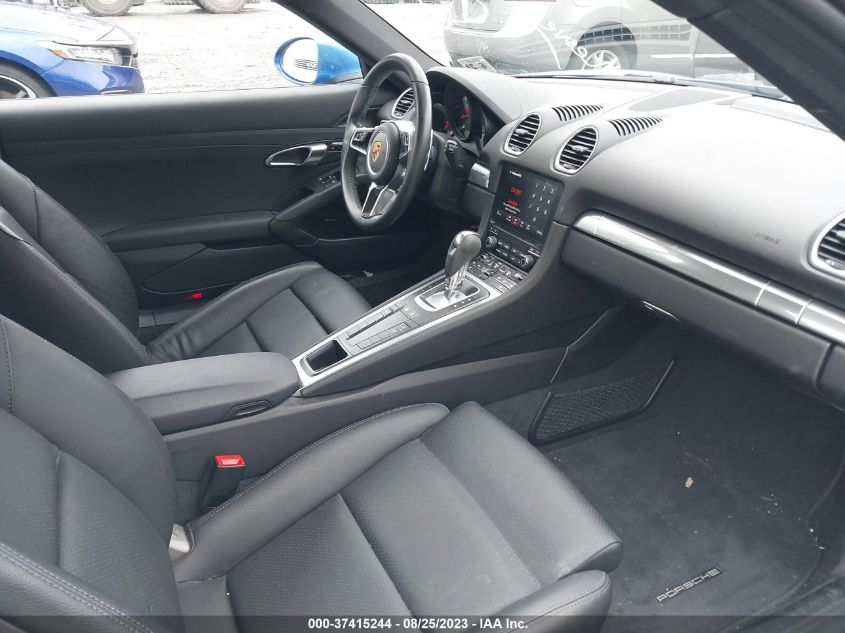 2018 PORSCHE 718 CAYMAN - WP0AA2A87JK262315