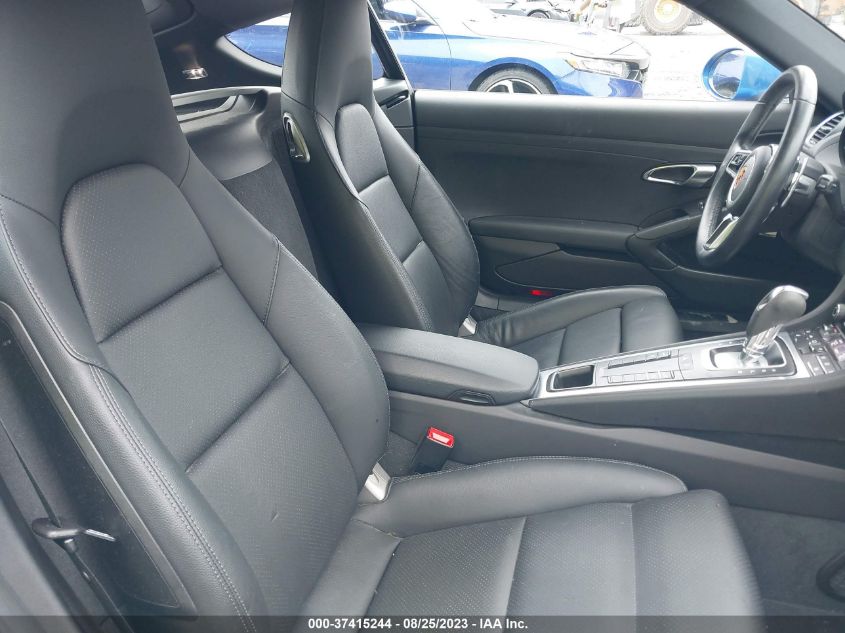 2018 PORSCHE 718 CAYMAN - WP0AA2A87JK262315