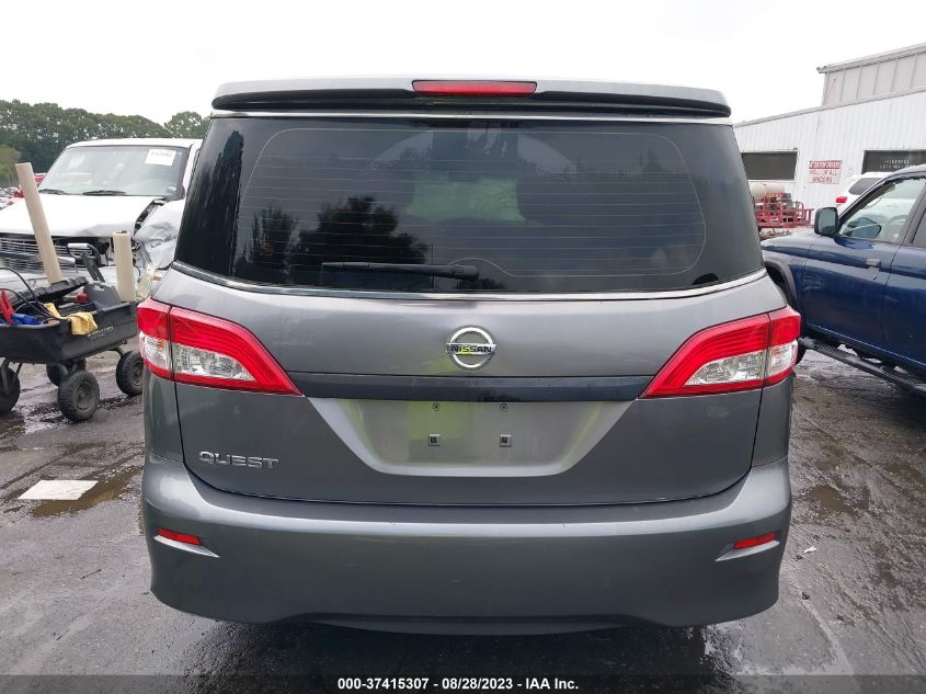 2015 NISSAN QUEST S - JN8AE2KP3F9131430