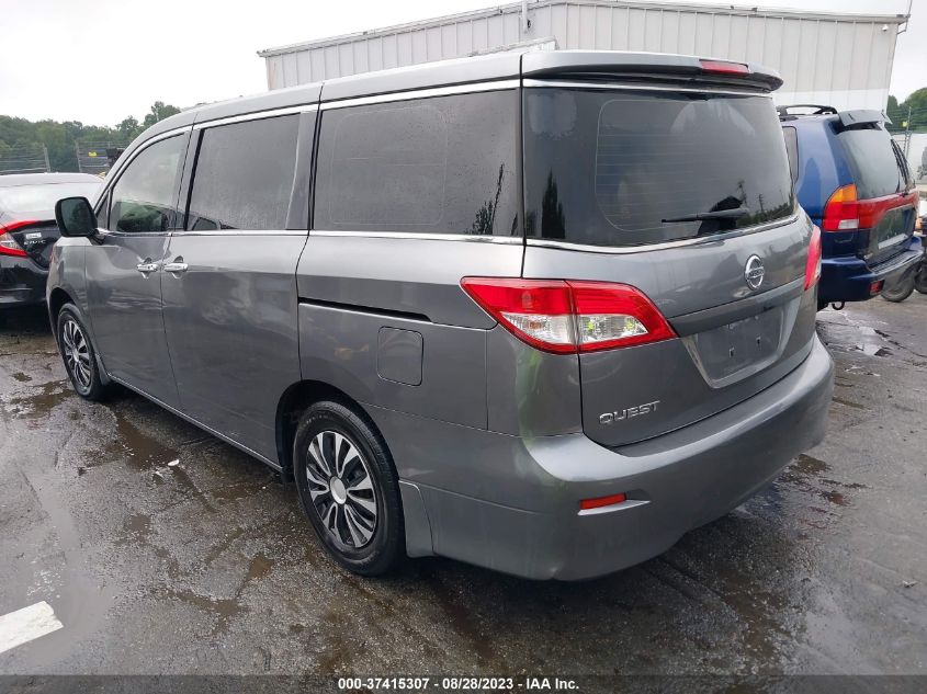 2015 NISSAN QUEST S - JN8AE2KP3F9131430