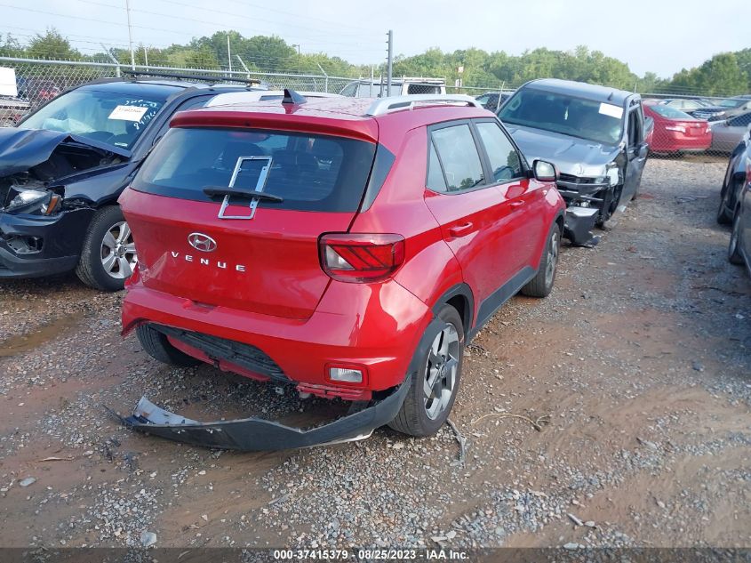 2022 HYUNDAI VENUE LIMITED - KMHRC8A36NU177296