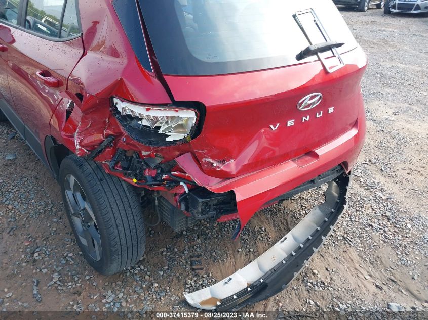 2022 HYUNDAI VENUE LIMITED - KMHRC8A36NU177296