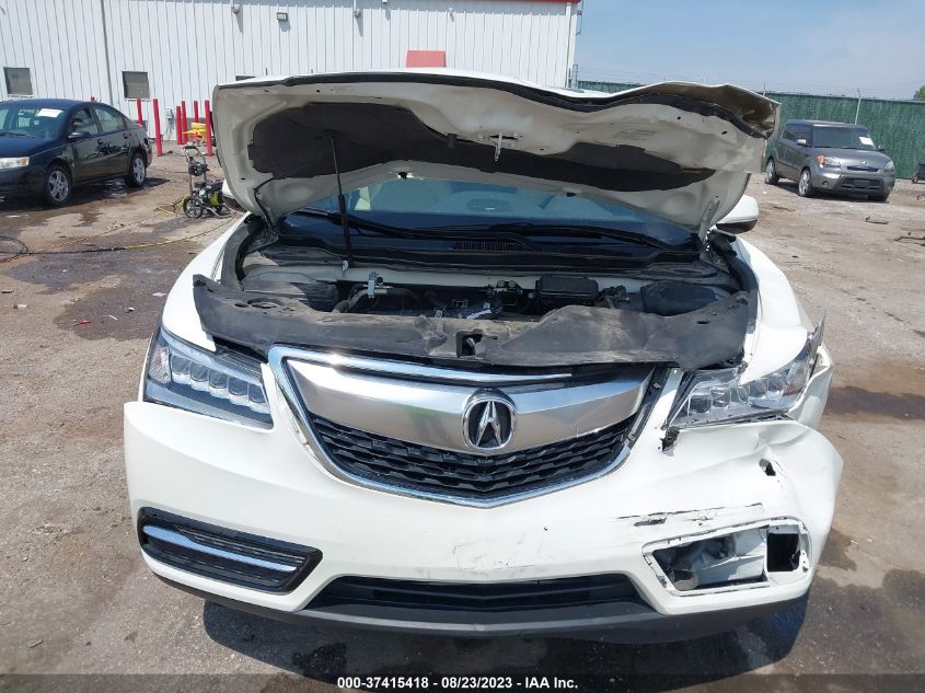 2016 ACURA MDX - 5FRYD4H28GB050711