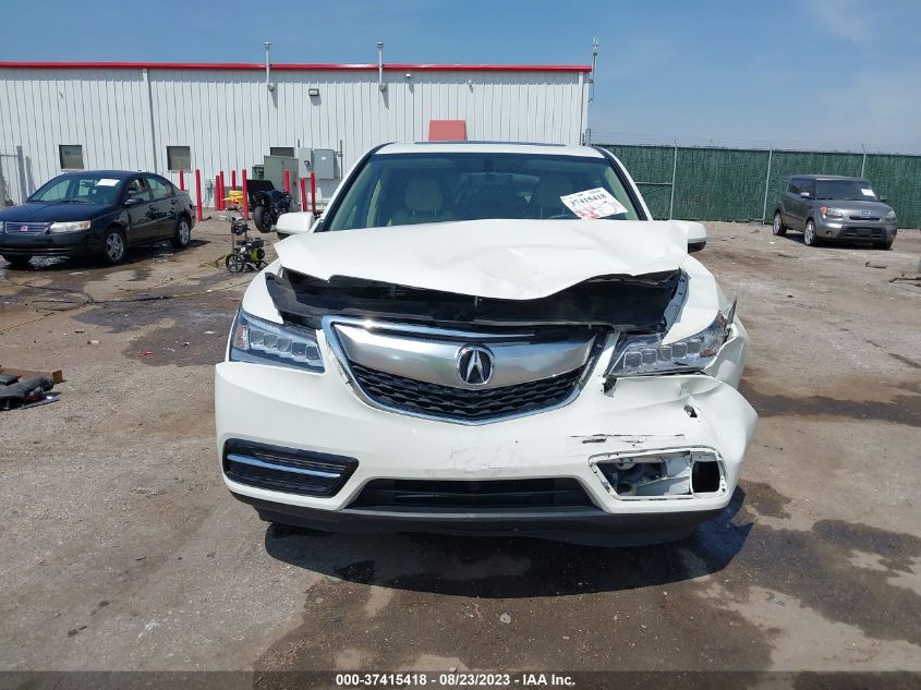 2016 ACURA MDX - 5FRYD4H28GB050711