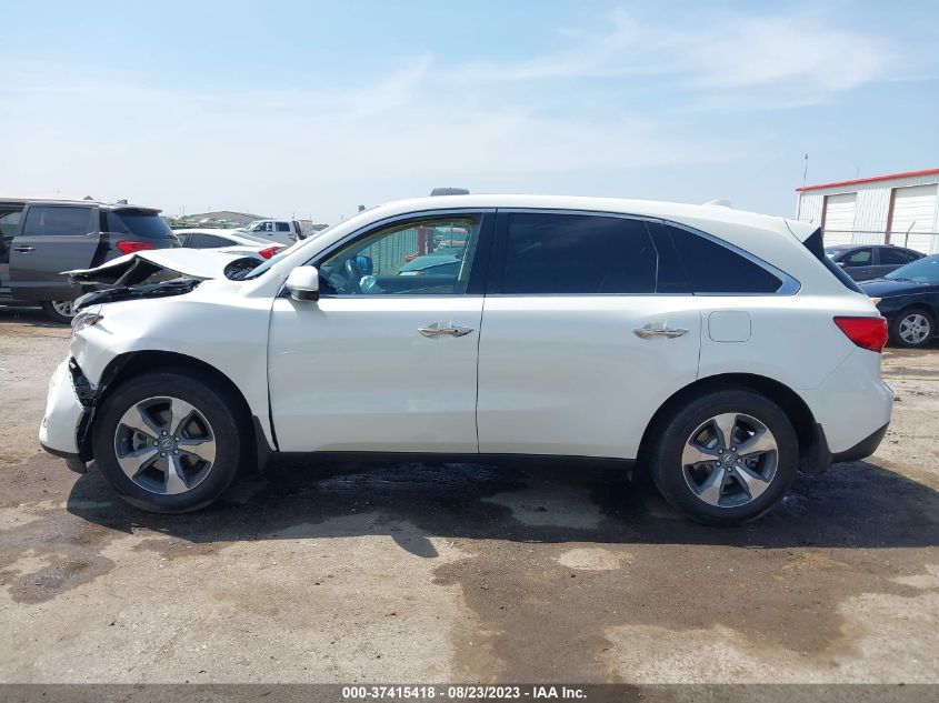 2016 ACURA MDX - 5FRYD4H28GB050711