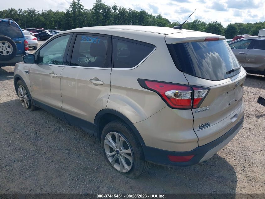 2017 FORD ESCAPE SE - 1FMCU9GDXHUA97884