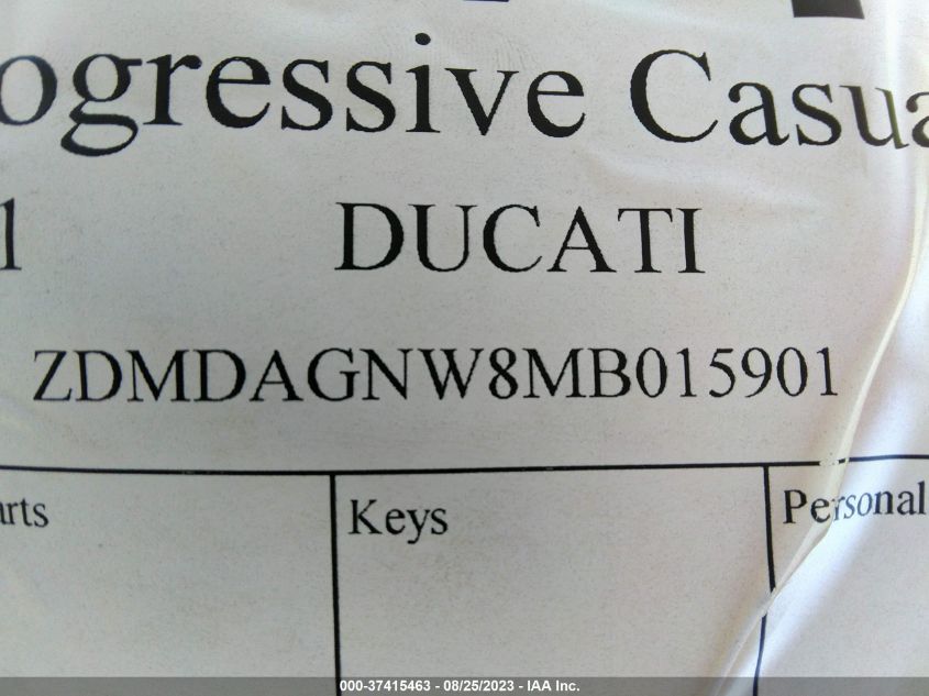 2021 DUCATI PANIGALE V4/V4S/V4S SPECIALE - ZDMDAGNW8MB015901