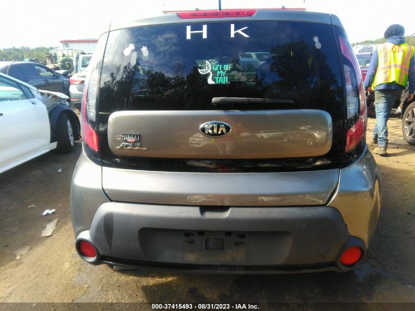 2016 KIA SOUL BASE - KNDJN2A22G7245188