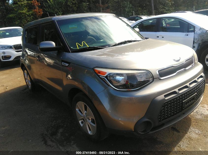 2016 KIA SOUL BASE - KNDJN2A22G7245188
