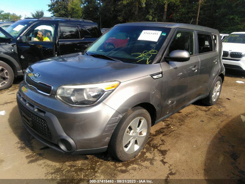 2016 KIA SOUL BASE - KNDJN2A22G7245188