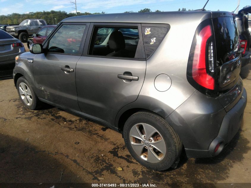 2016 KIA SOUL BASE - KNDJN2A22G7245188