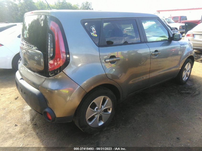 2016 KIA SOUL BASE - KNDJN2A22G7245188