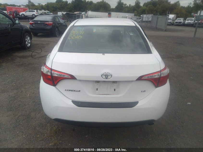 2015 TOYOTA COROLLA LE - 5YFBURHE2FP319321