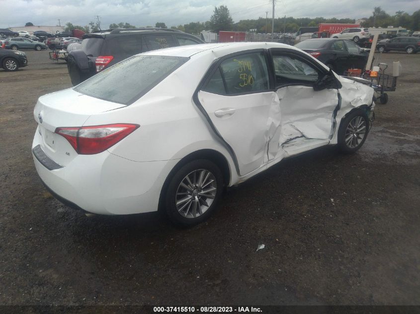 2015 TOYOTA COROLLA LE - 5YFBURHE2FP319321