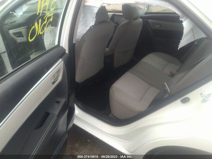 2015 TOYOTA COROLLA LE - 5YFBURHE2FP319321