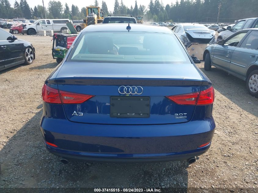 2015 AUDI S3/A3 2.0T PREMIUM WAUBFGFFXF1132355