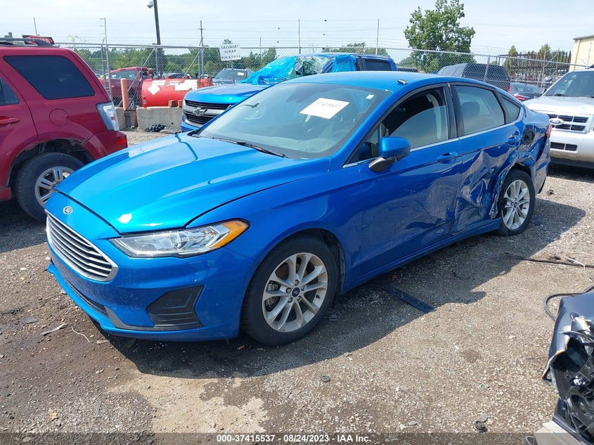 VIN 3FA6P0HD7LR166796 2020 FORD FUSION SE