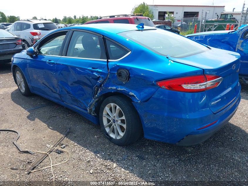 VIN 3FA6P0HD7LR166796 2020 FORD FUSION SE