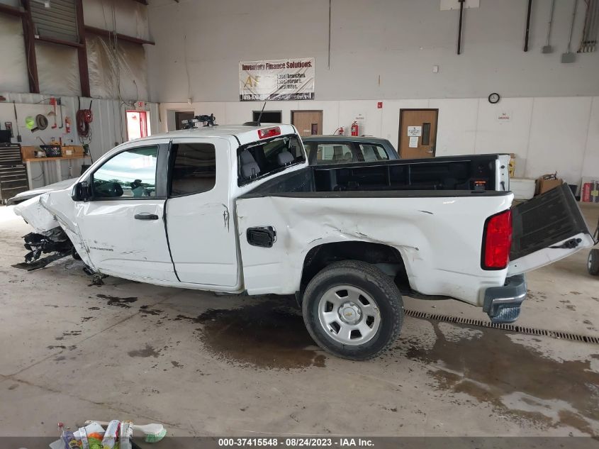 2021 CHEVROLET COLORADO 2WD WORK TRUCK - 1GCHSBEA1M1272681